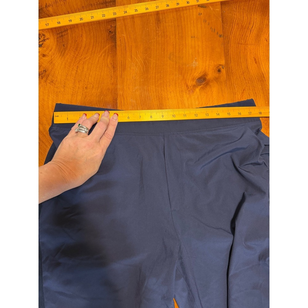 Baleaf Navy Blue Athletic Golf Pants Women 2XL UPF 50+ Sun Protection Mesh Trim - Picture 4 of 5